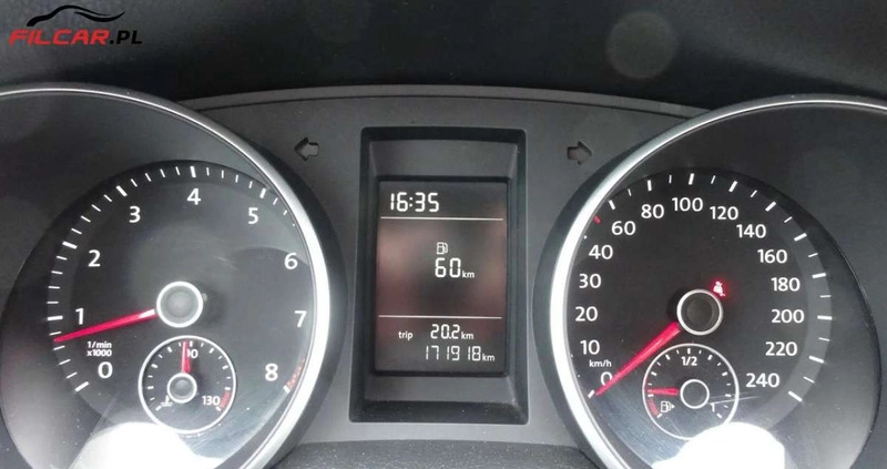 Volkswagen Golf cena 24800 przebieg: 171000, rok produkcji 2011 z Dukla małe 232